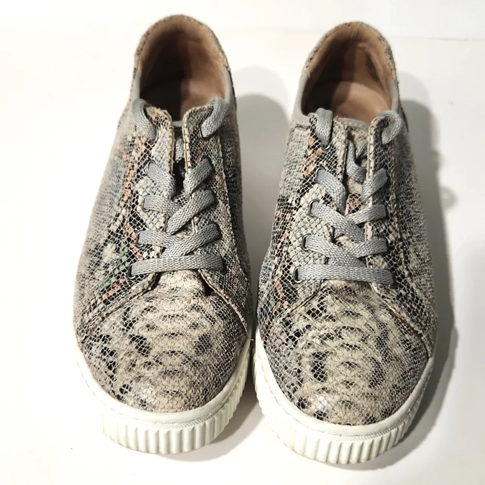 SOUL Naturalizer Python Topaz2 Oxford Shimmer Snakeskin Sneakers Size 9.5 - Picture 12 of 14
